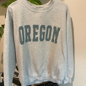 Gray Oregon Sweatshirt